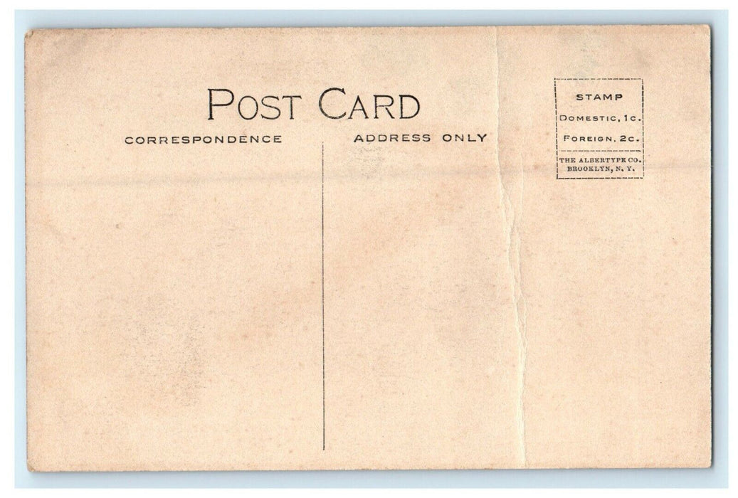 1920s Four Women Talking, Library, South Hadley, Massachusetts MA Postcard