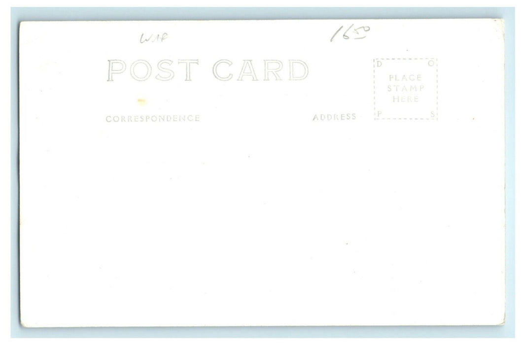1933 St. Anthony's Church Long Beach California Earthquake RPPC Photo Postcard