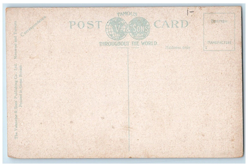 c1910's Interior Of St. Peter's Church London Ontario Canada Antique Postcard