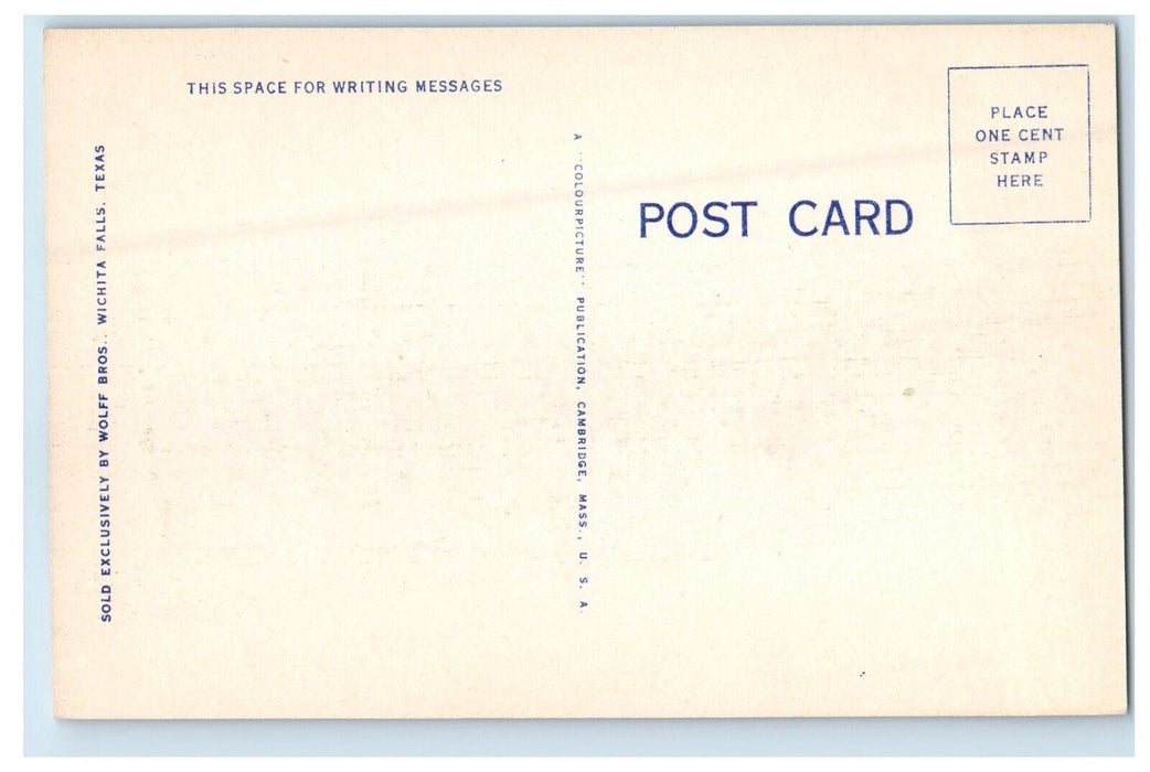 Troops On Parade Front Barracks Sheppard Field Texas TX Vintage Postcard