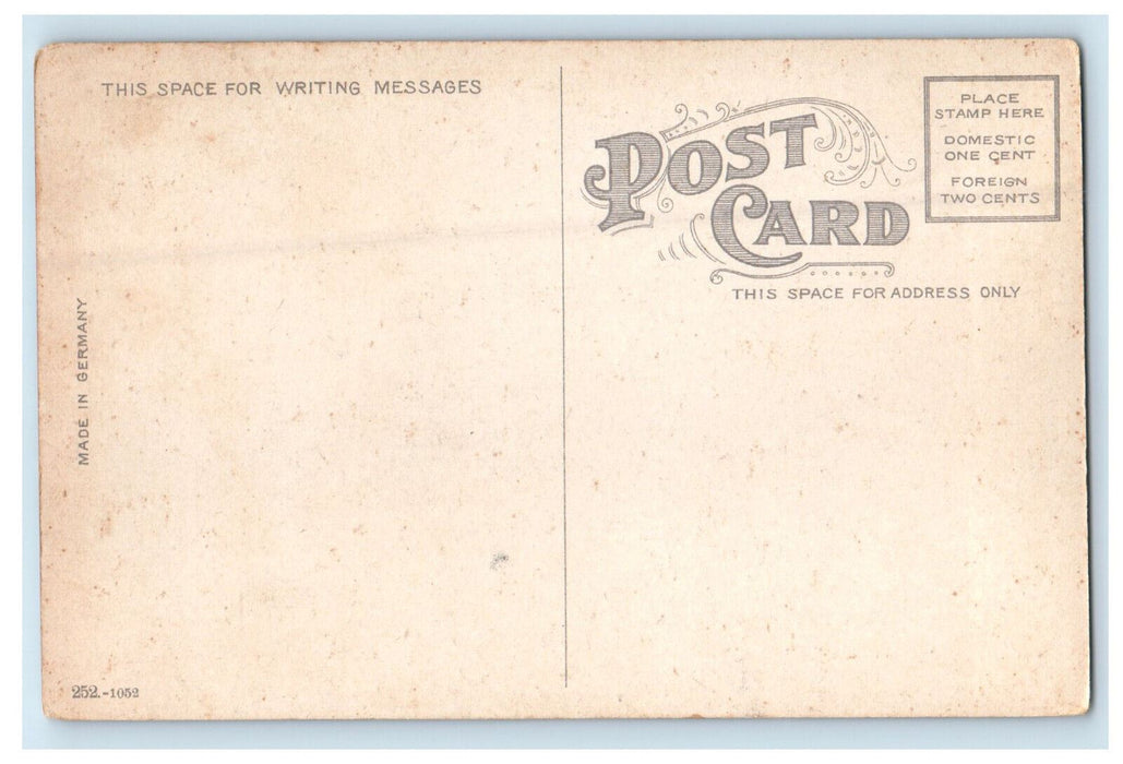 c1910s Interior Unitarian Memorial Church, Fairhaven MA Unposted Postcard
