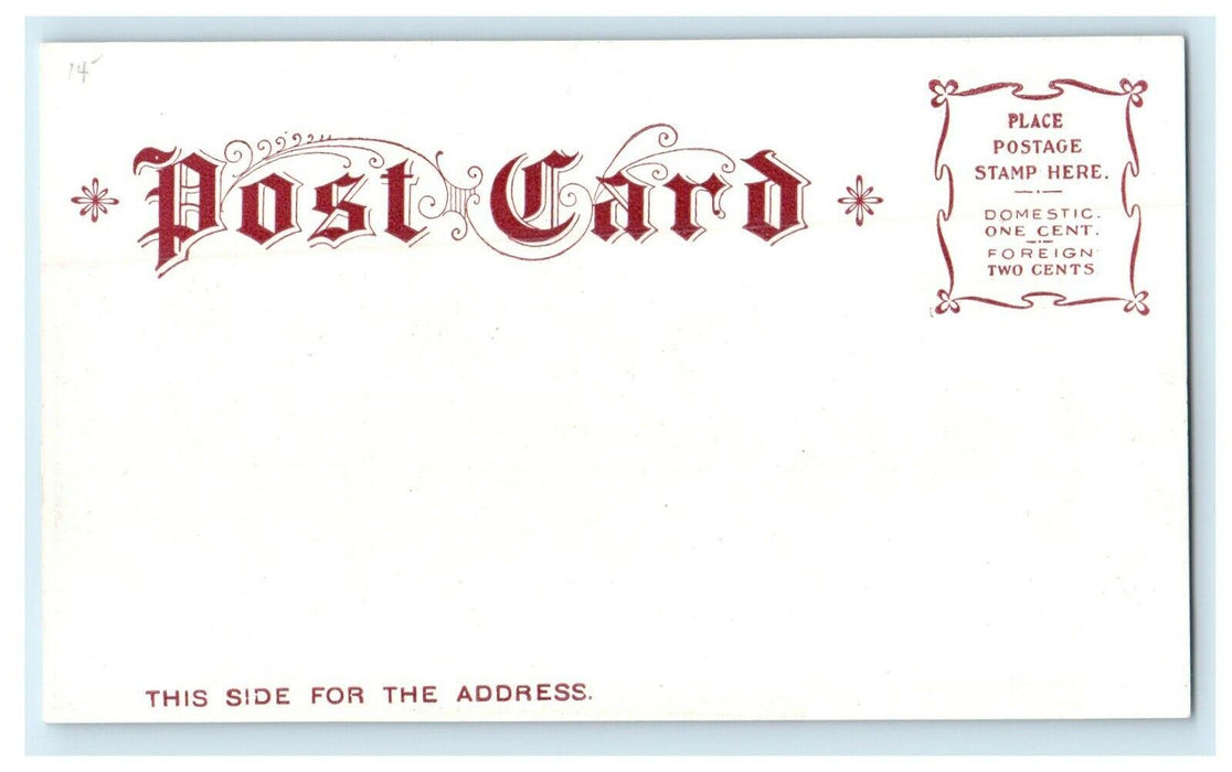 c1905 View Of The Aspinwall Lenox Massachusetts MA Undivided Back Postcard