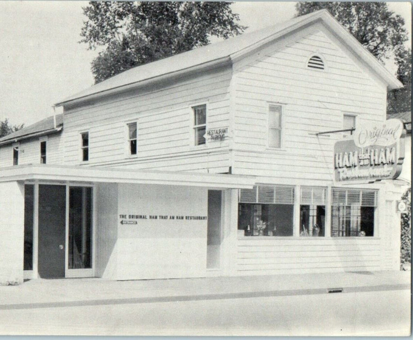 c1950's The Original Ham That Am Ham Restaurant Chittenango New York NY Postcard