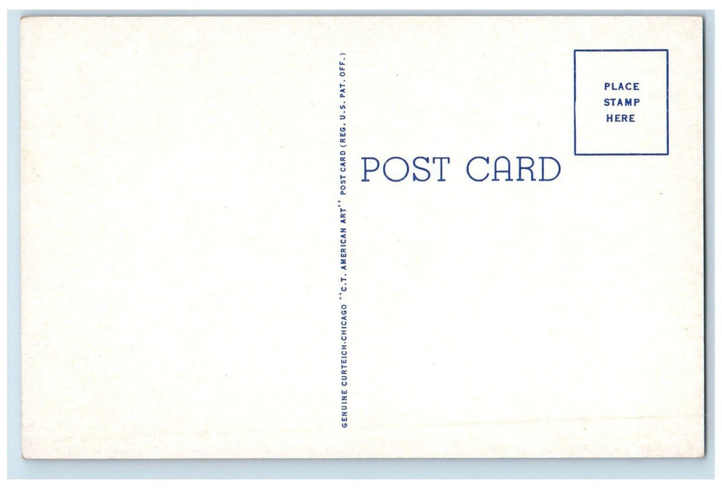 c1940's Smith Memorial Congregational Church Hillsboro New Hampshire Postcard