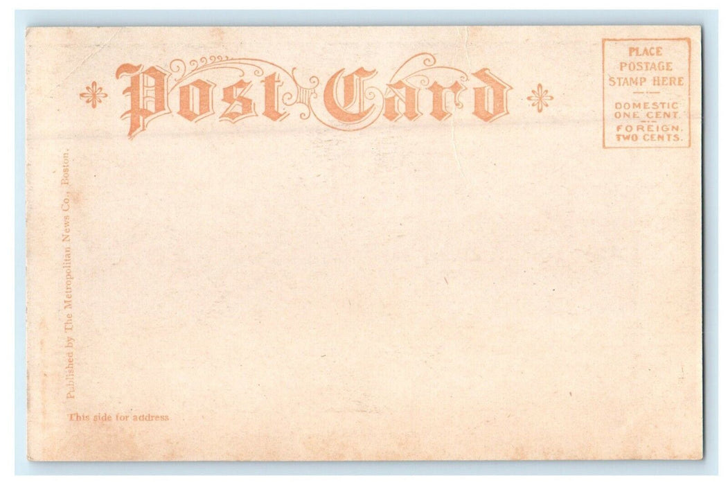 c1905 State Street East From Eliot Street Springfield Massachusetts MA Postcard