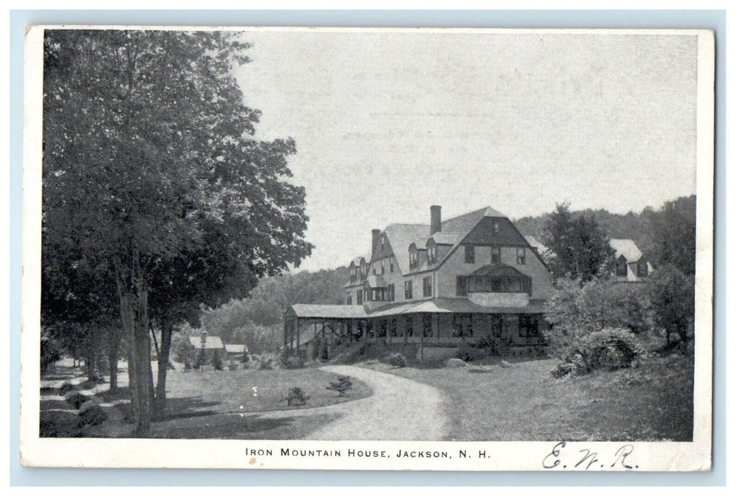 1907 Iron Mountain House, Jackson New Hampshire NH Posted PMC Postcard
