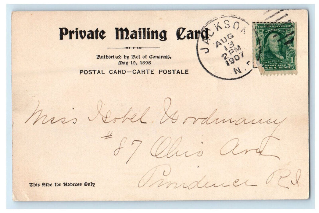 1907 Iron Mountain House, Jackson New Hampshire NH Posted PMC Postcard