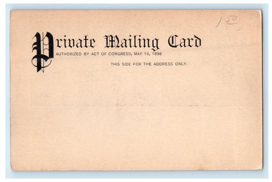 c1900s Carriage Scene, Alstead New Hampshire NH Unposted Antique PMC Postcard