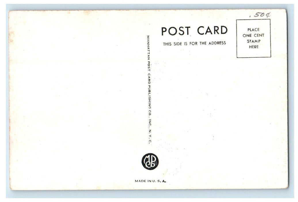c1920s Riverside Church Drive & Grants Tomb New York NY Unposted Postcard
