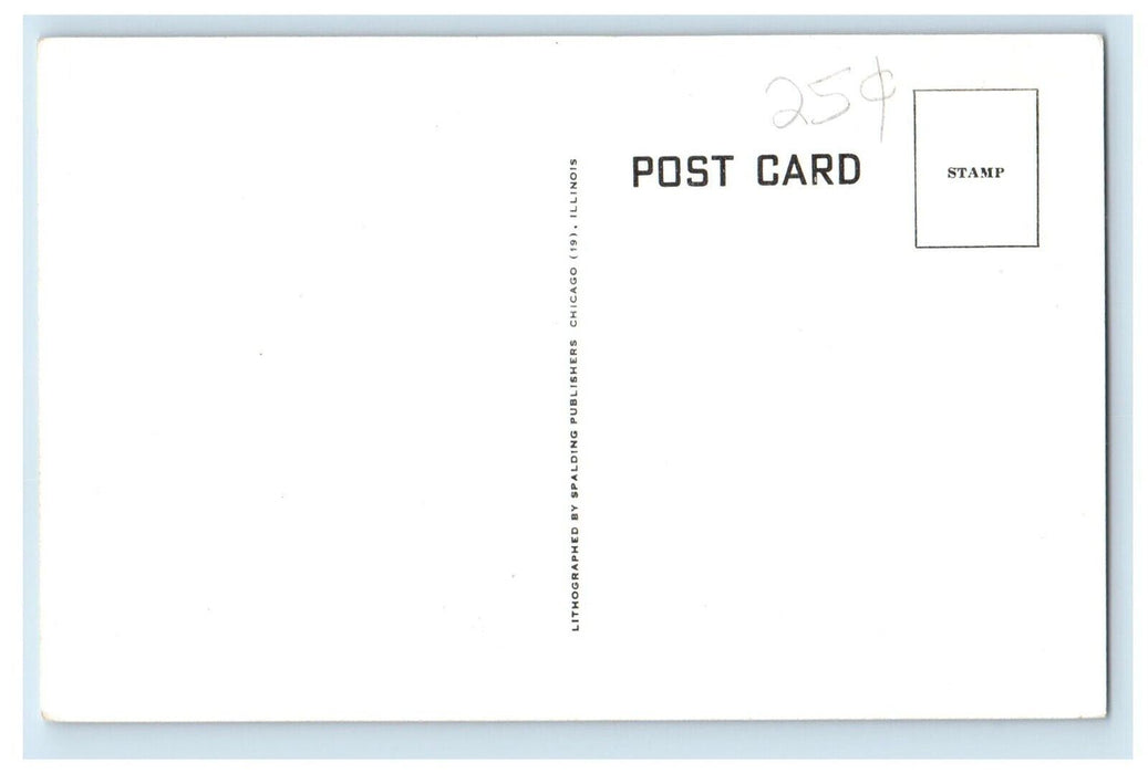 First Reformed E. & R. Church Court House Square Manitowoc Wisconsin WI Postcard
