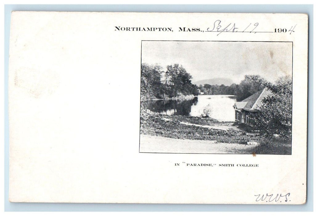 1904 In Paradise Smith College Northampton Massachusetts MA PMC Postcard