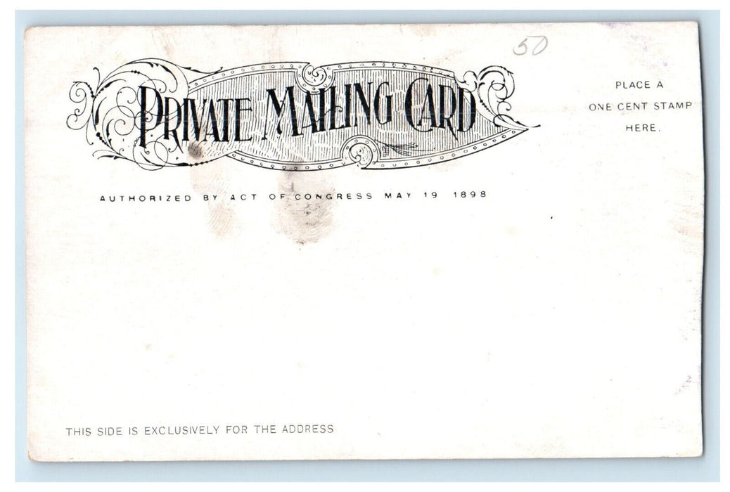1904 In Paradise Smith College Northampton Massachusetts MA PMC Postcard
