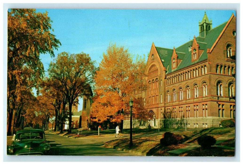 c1940's William Science Hall University Of Vermont Burlington VT Postcard