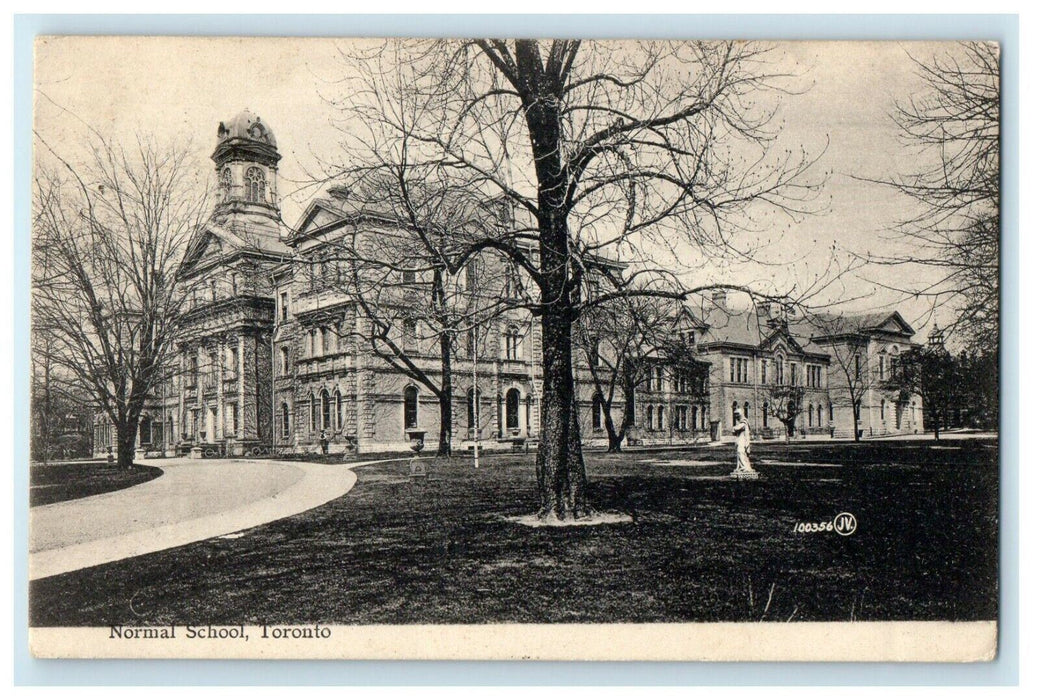 c1910's Normal School Toronto Canada Posted Antique Postcard