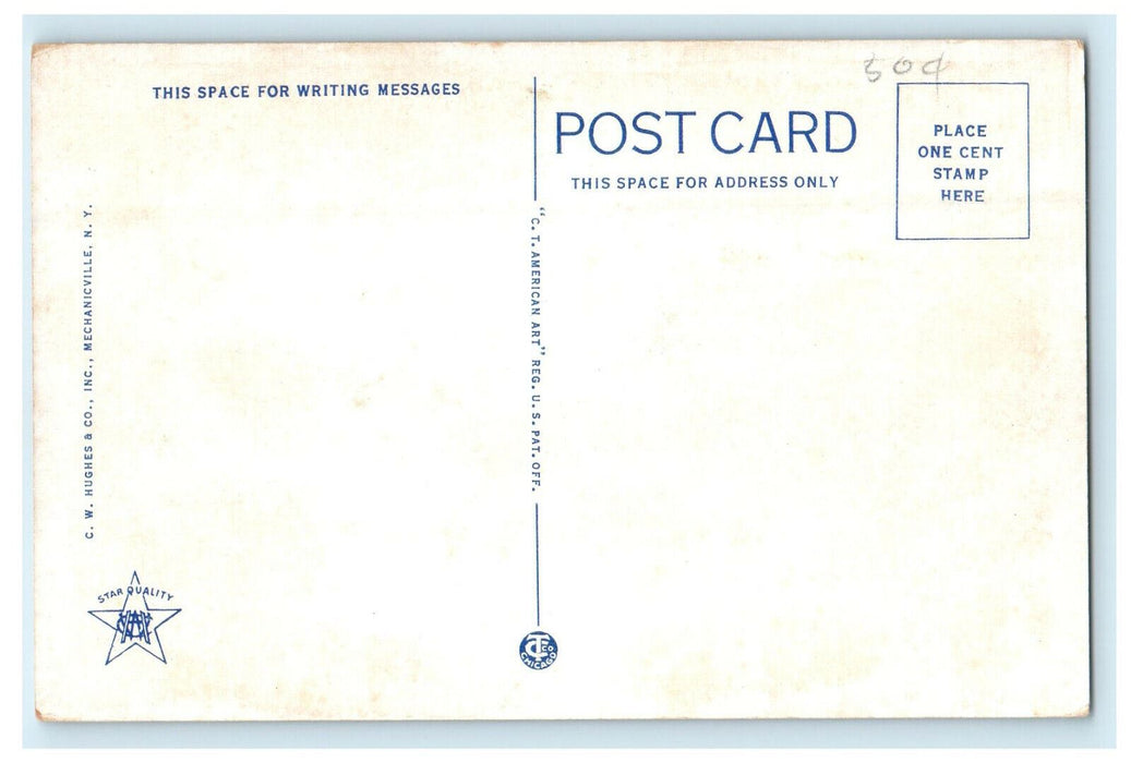 c1930s Van Ness House, Burlington Vermont VT Unposted Vintage Postcard
