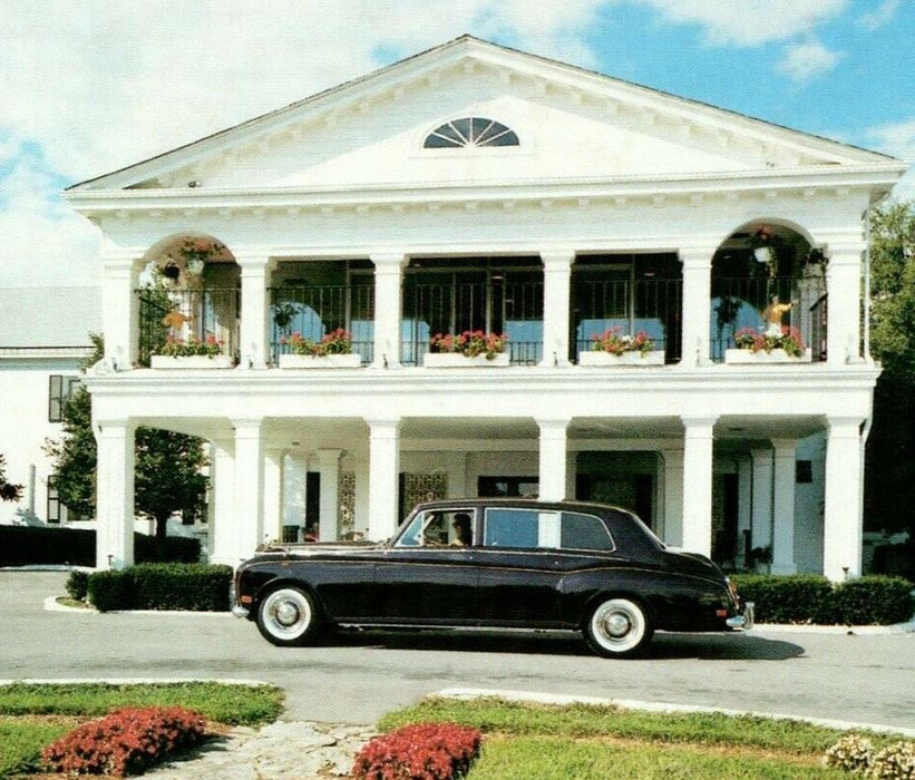 The Campbell House Rolls Royce Limo Lexington Kentucky KY Vintage Postcard