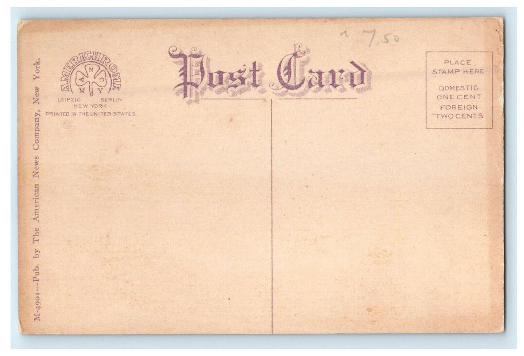 c1910s Depot and Boat Landing, Old Forge New York NY Unposted Postcard
