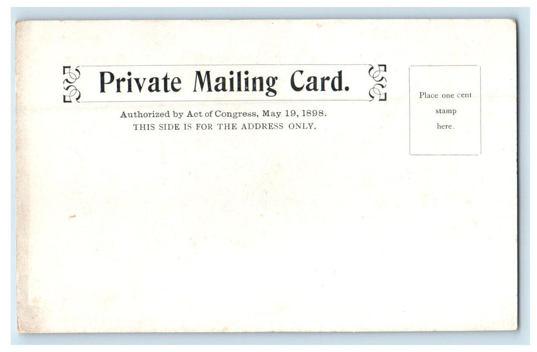 c1900s James Church Greenfield Massachusetts MA PMC Antique Postcard