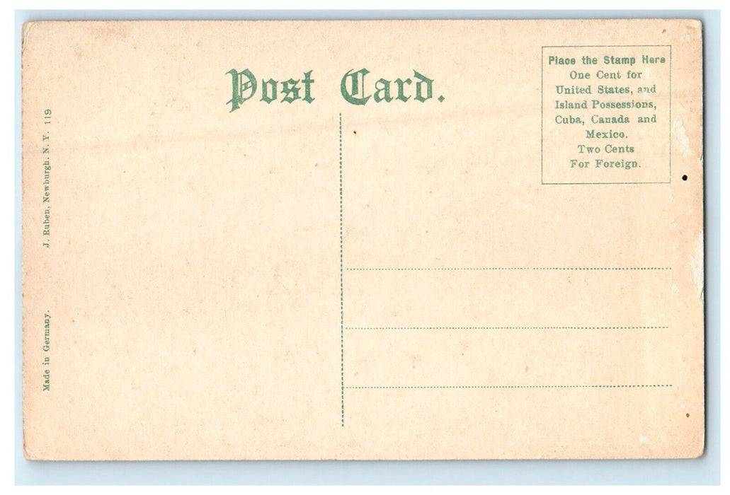 c1910's The Hendrick Hudson Steamer Ship Hudson River Day Line NY Postcard