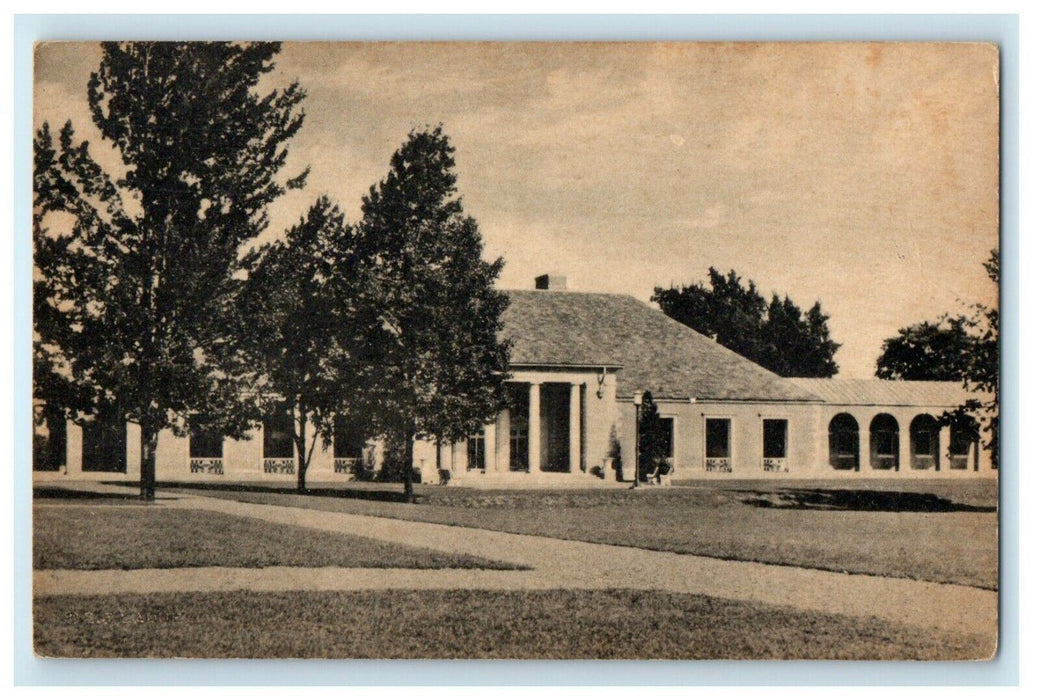 c1940's Roosevelt Baths Saratoga Spa Saratoga Springs NY Vintage Postcard