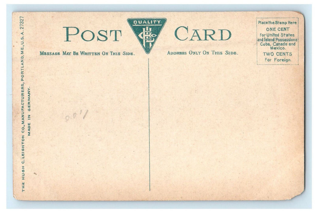c1910s Eastern S.S. Co's Boat and Landing Rockland Maine ME Postcard