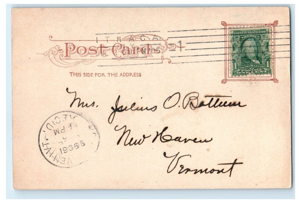 1906 Sage College Cornell University Ithaca New York NY Antique Postcard