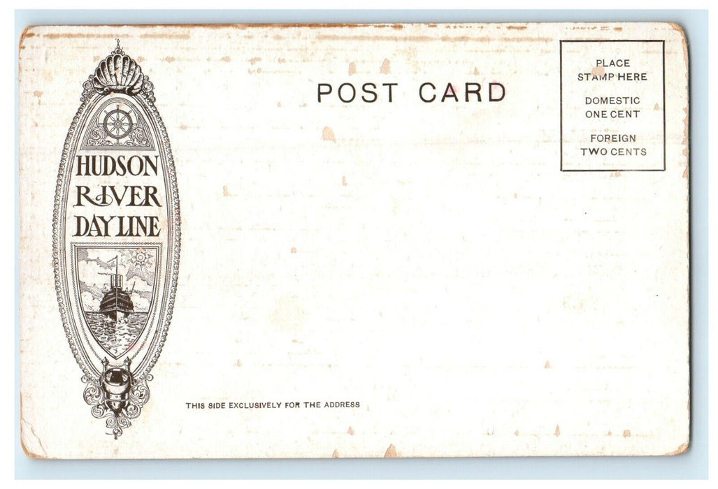 c1905 Hendrick Hudson Steamer Ship Hudson River Dayline New York NY Postcard