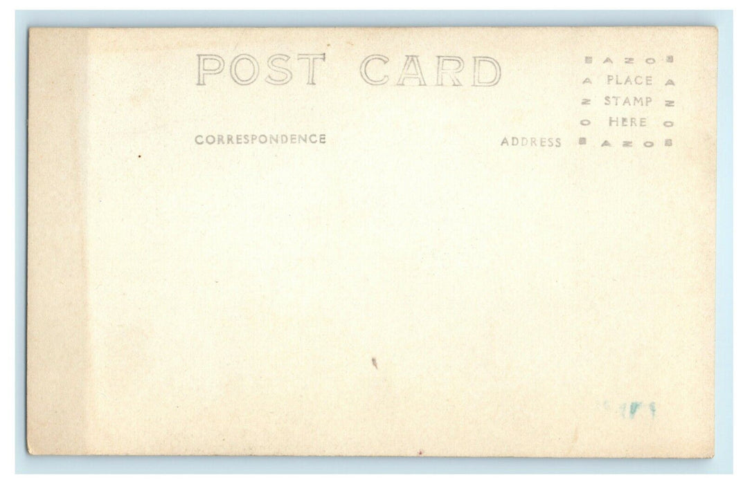 c1920's Charles Lindbergh at House Little Falls Minnesota MN RPPC Photo Postcard