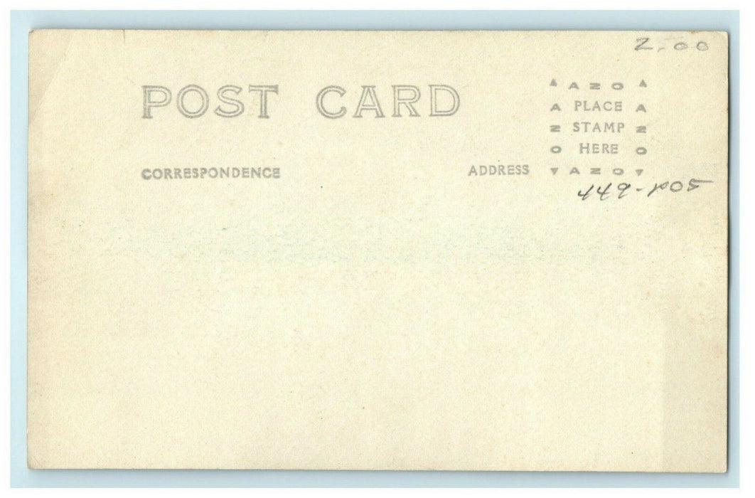 1905 Mt. Hood From Lost Lake Oregon OR RPPC Photo Antique Unposted Postcard