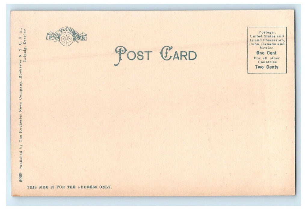 c1905 In The Highlands Of The Hudson Railroad Train New York NY Antique Postcard
