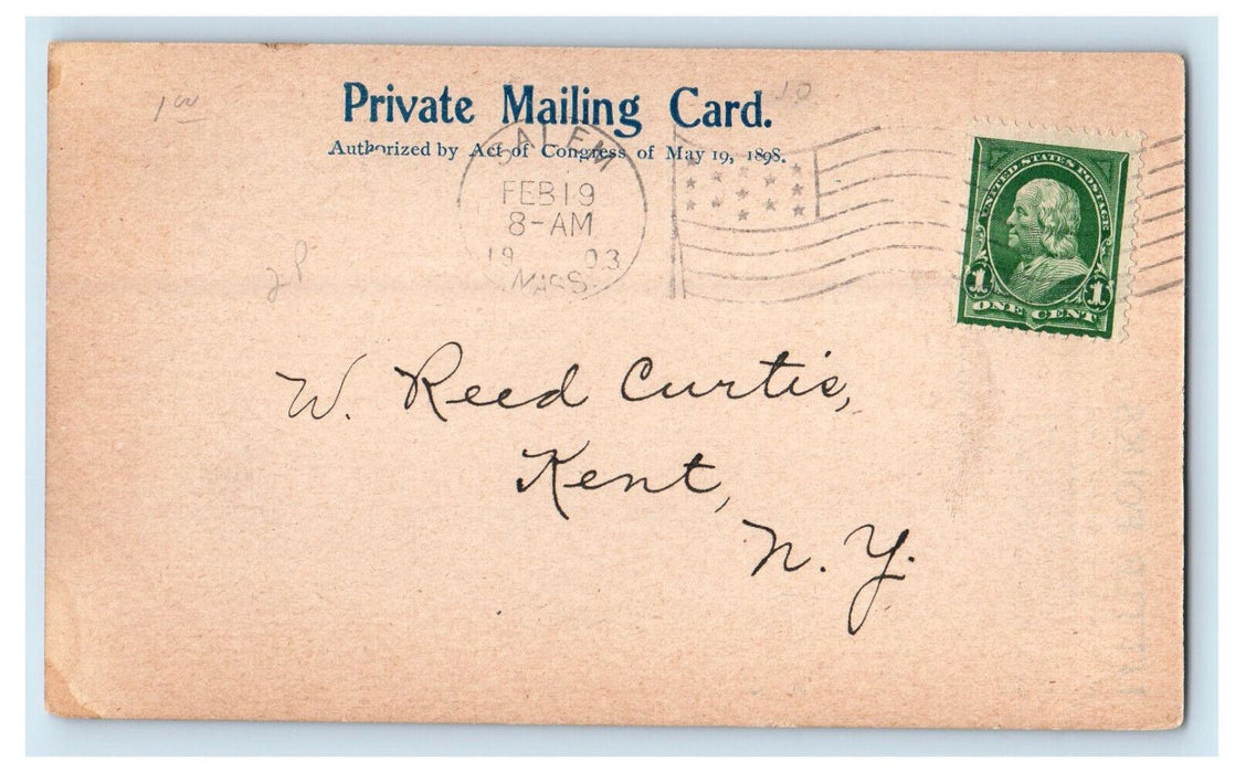 1903 Little Folks An Illustrated Monthly SE Cassino Publisher Postcard