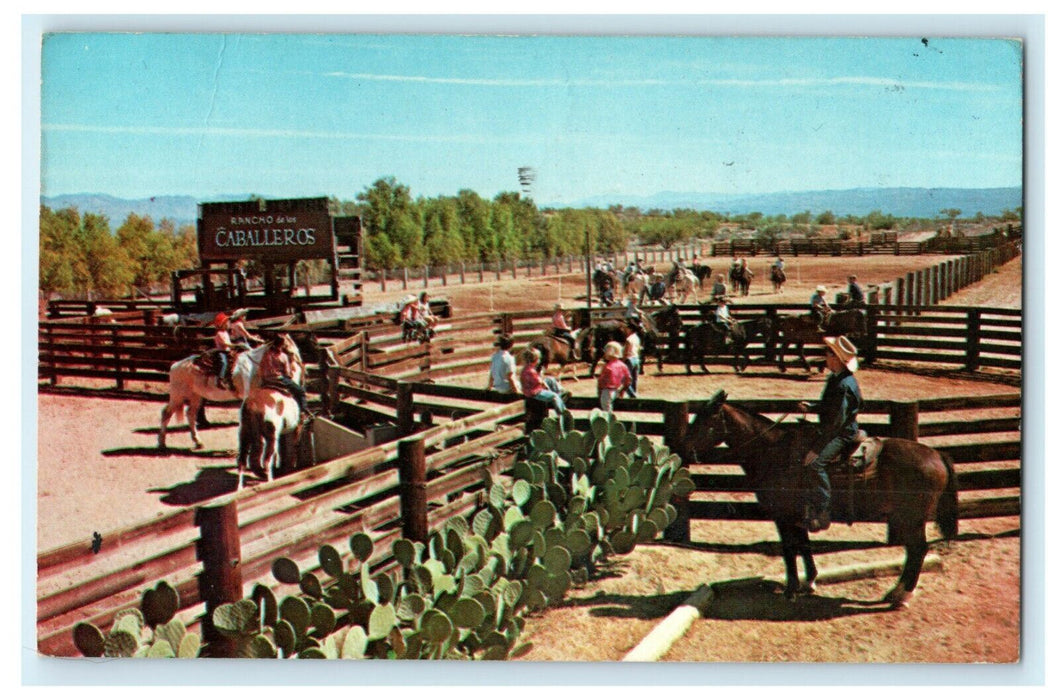 1991 Rancho De Los Caballeros Wickenburg Arizona AZ Posted Vintage Postcard