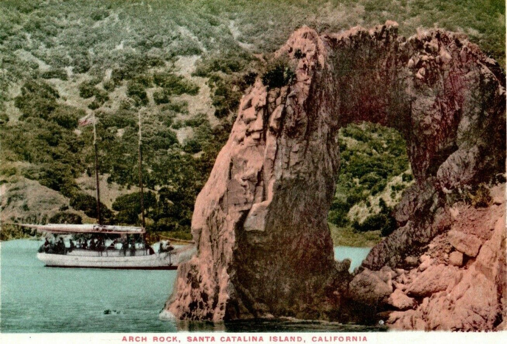 c1905 Arch Rock Catalina Island California CA Unposted Antique Postcard