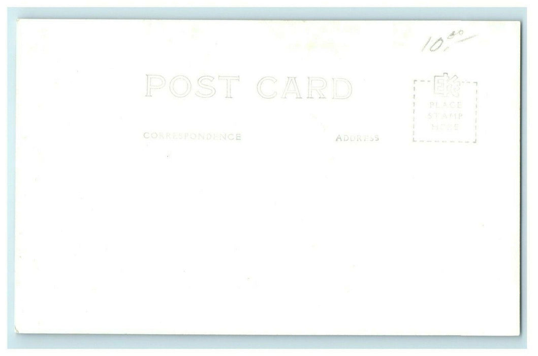 c1910 Public Library Long Beach California CA RPPC Photo Antique Postcard