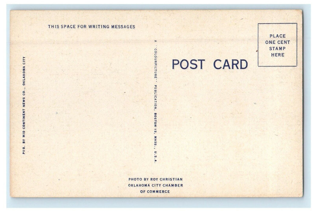 Shawnee Indiana War Dancers Oklahoma OK Unposted Vintage Postcard