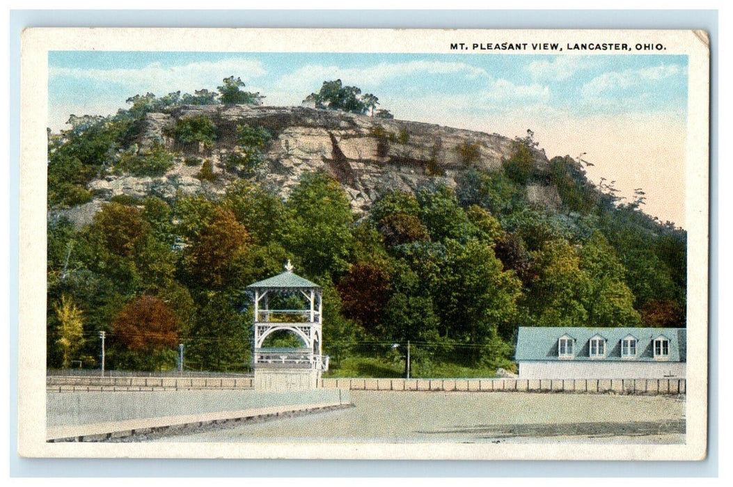 c1940's MT. Pleasant View Lancaster Ohio OH Unposted Vintage Postcard