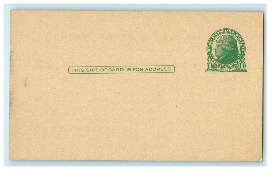 1932 La Grange State Trust & Savings Bank Annual Meeting Illinois IL Postcard
