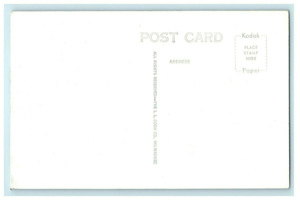 c1950's Mission Covenant Church Paxton Illinois IL RPPC Photo Postcard