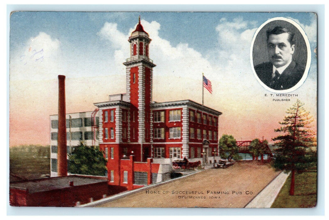 c1910 Successful Farming Publishing Co. Des Moines Iowa IA Antique Postcard