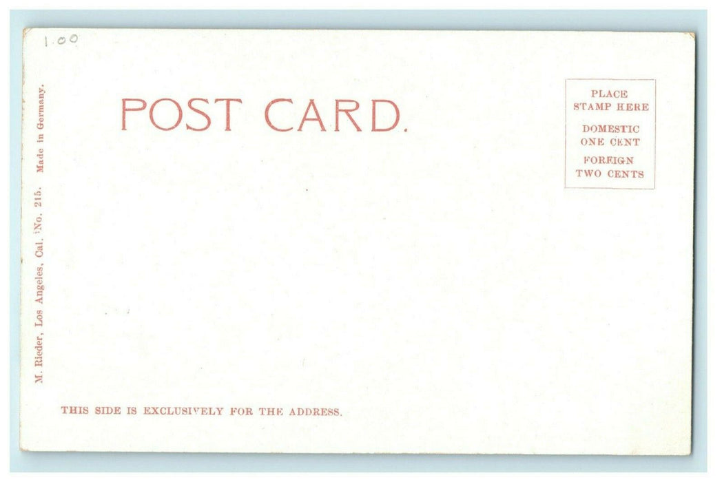 1905 Cabrillo Ship Catalina Island California CA Unposted Antique Postcard