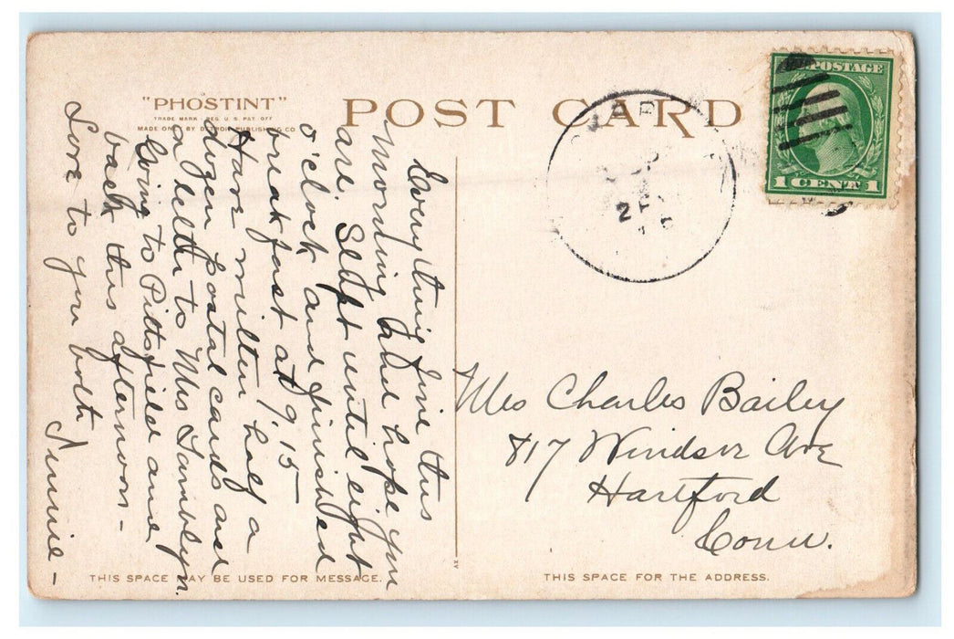 c1910s Stockbridge Bowl from Shadowbrook, Stockbridge Massachusetts MA Postcard