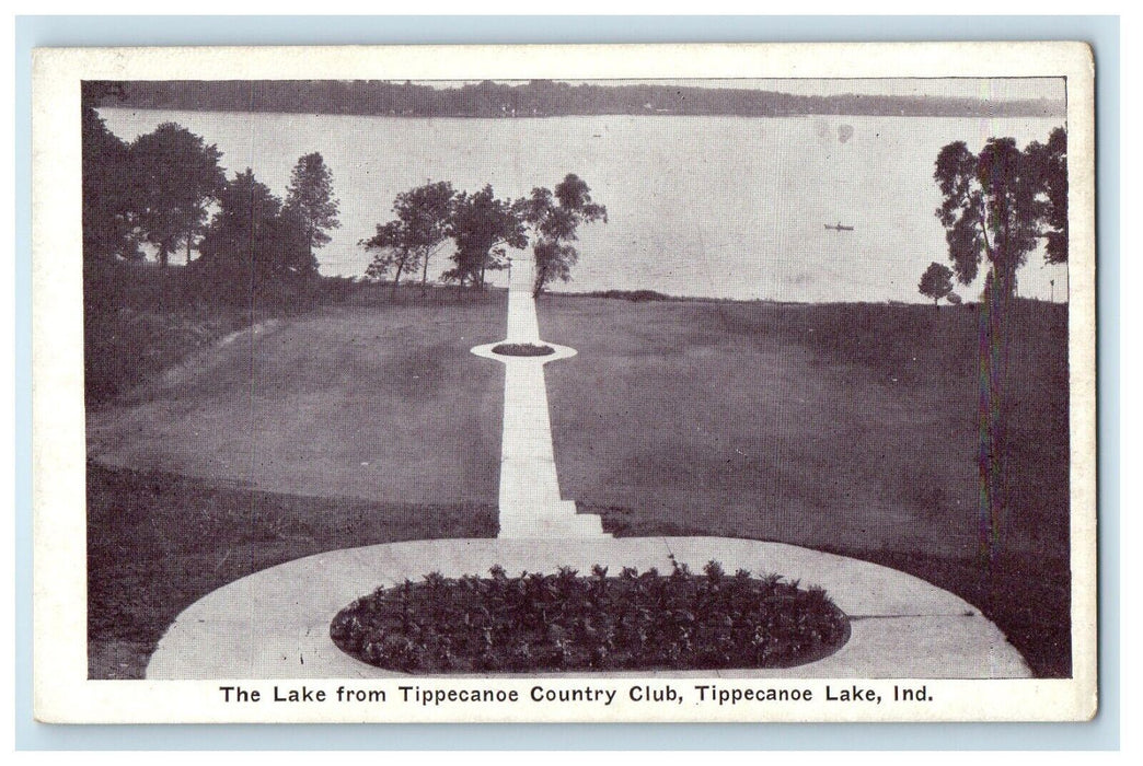 The Lake From Tippecanoe Country Club Tippecanoe Lake Indiana IN Postcard