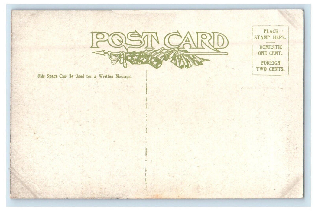 c1910's The Highlander Block Cars Aurora Nebraska NE Unposted Antique Postcard