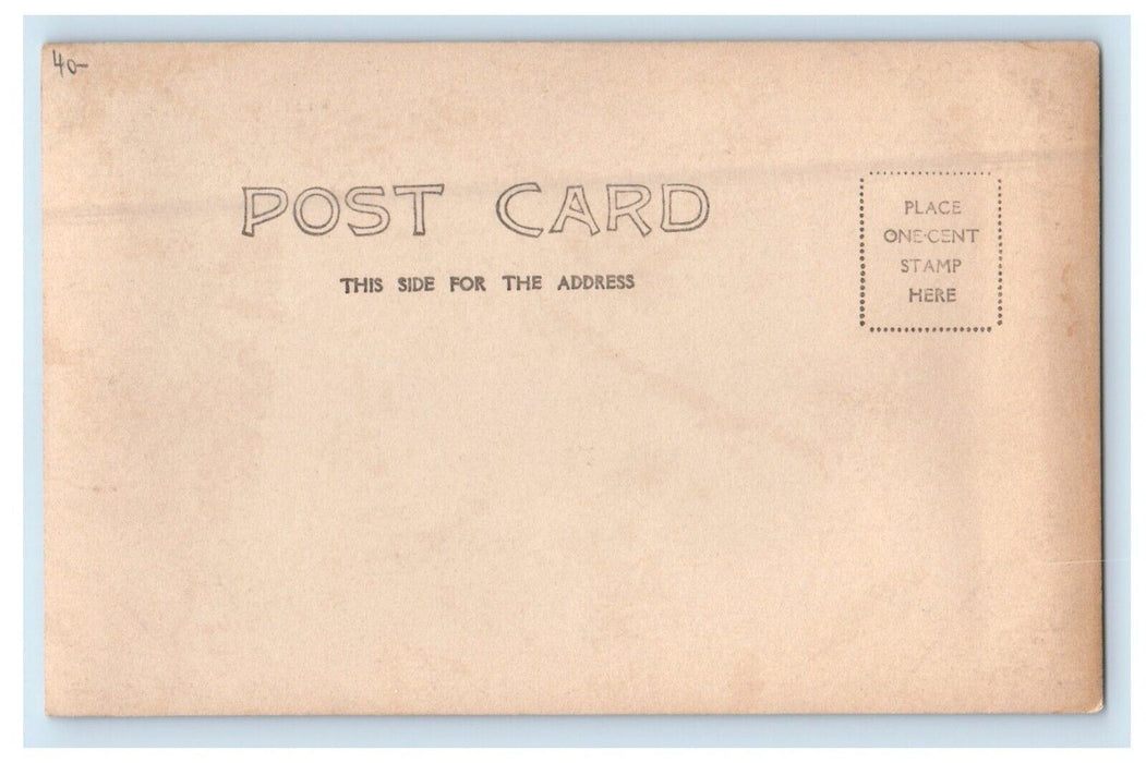 View Of M.E. Church Lone Rock Wisconsin WI RPPC Photo Unposted Vintage Postcard