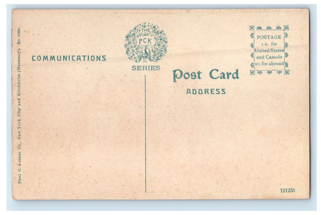 c1910 Grand Trunk Railroad Depot Lansing Michigan MI Unposted Postcard