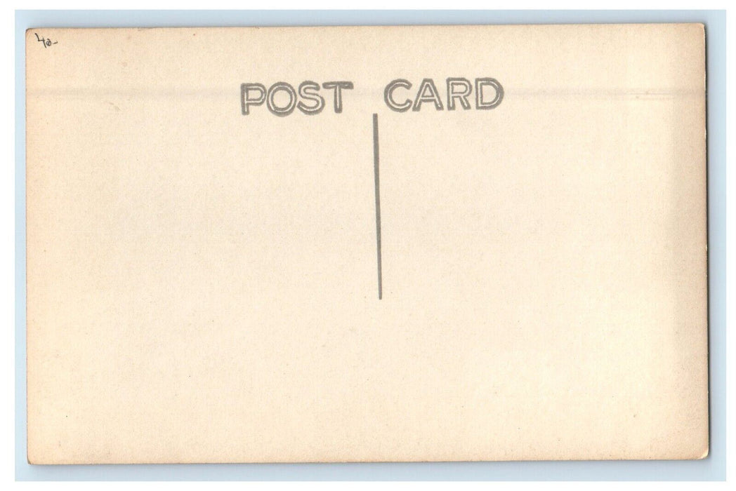 c1920's A Tunisian Ferry Boat Scene Dock RPPC Photo Unposted Antique Postcard