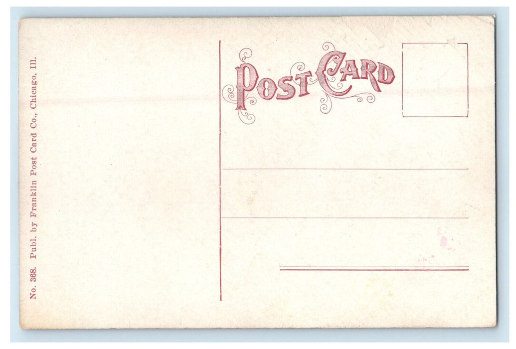 1913 Terminal, Metropolitan Elevated Railroad Chicago IL Unposted Postcard