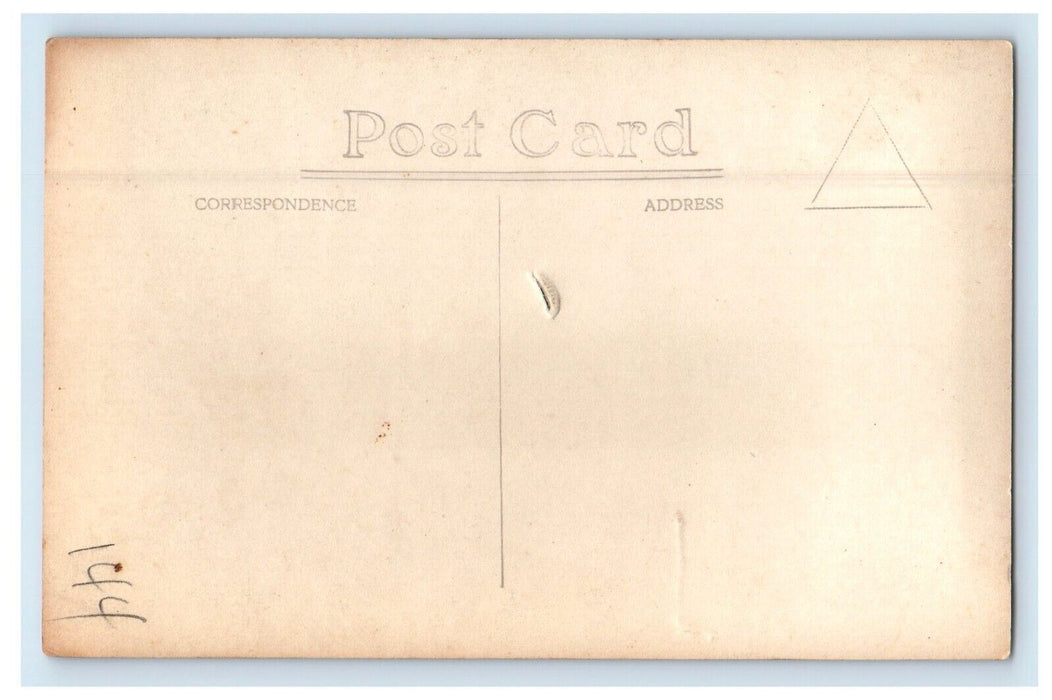 c1920's View Of Robert College Constantinople Turkey RPPC Photo Vintage Postcard