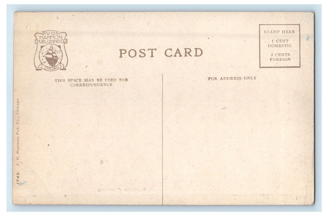 c1910 Chicago & Northwestern Station Chicago Illinois IL Unposted Postcard