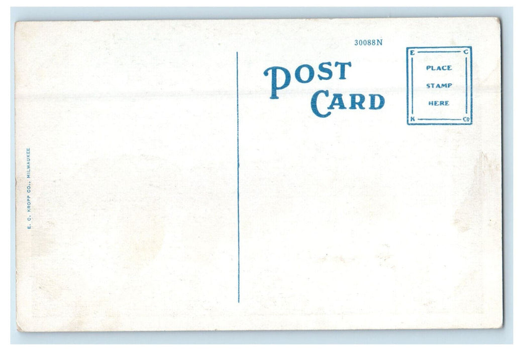 c1920s Split Rock Between La Salle and Ottawa Illinois IL Unposted Postcard